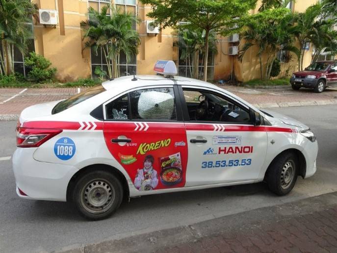 QUẢNG CÁO TRÊN TAXI GROUP Ở HÀ NỘI VÀ CÁC TỈNH THÀNH PHÍA BẮC