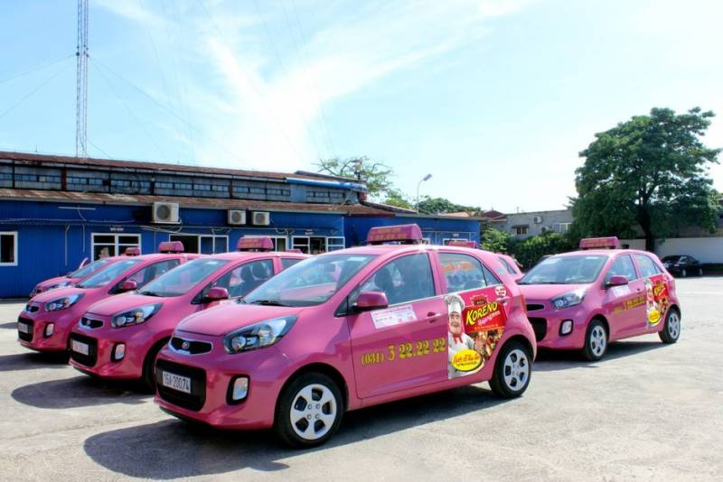 CHỞ THƯƠNG HIỆU TRÊN MỌI NẺO ĐƯỜNG VỚI QUẢNG CÁO TRÊN TAXI HOÀNG ANH