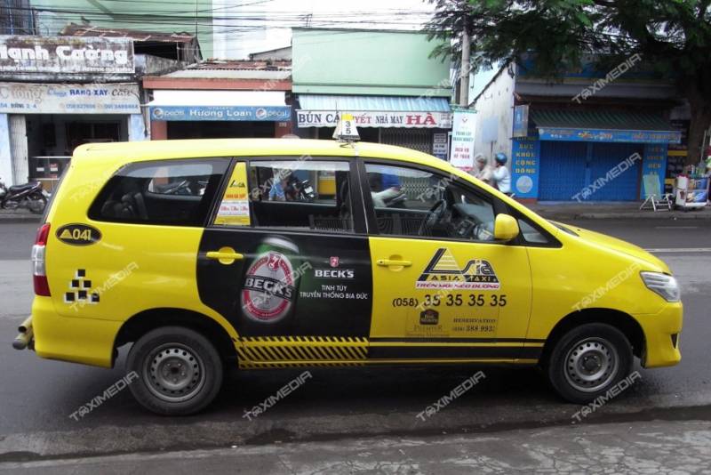 TAXI ASIA – LỰA CHỌN CHẤT LƯỢNG CHO DOANH NGHIỆP CÓ NHU CẦU QUẢNG CÁO