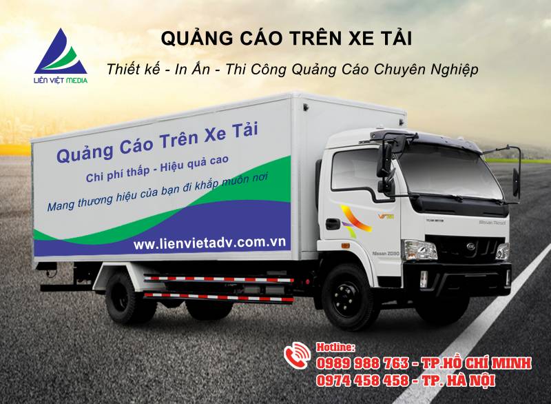 Quảng cáo trên phương tiện giao thông _ Xe Bus _ Taxi và Xe Tải tại Hà Nội - Tp.HCM